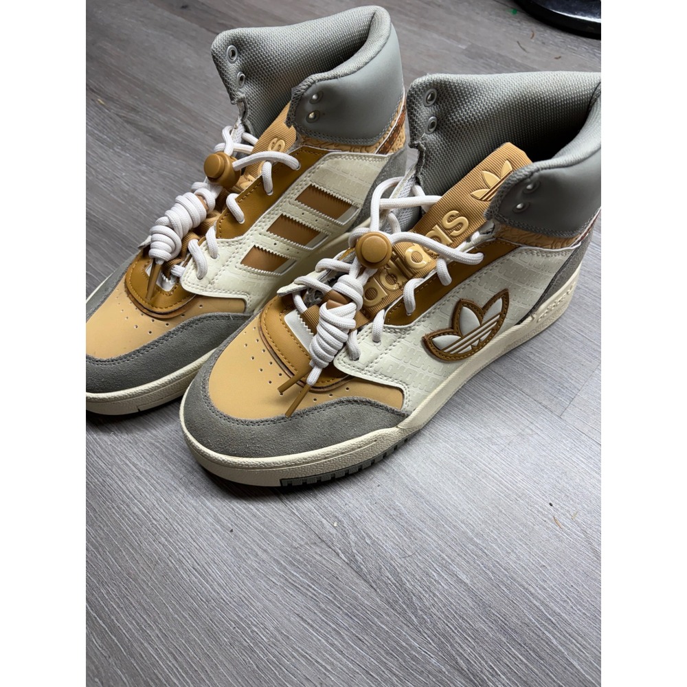 Adidas Centennial 85 High Earth Strata Magic Beige Sneakers IF2574 Mens 7